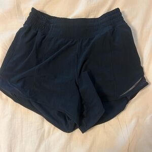 Lululemon Hotty Hot High-Rise 4” Navy